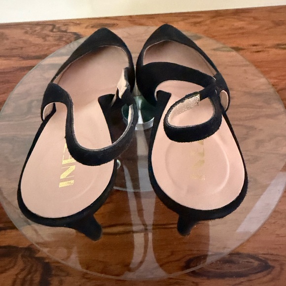 Inez Mia Slingback in Black Suede size 10 - Picture 10 of 16